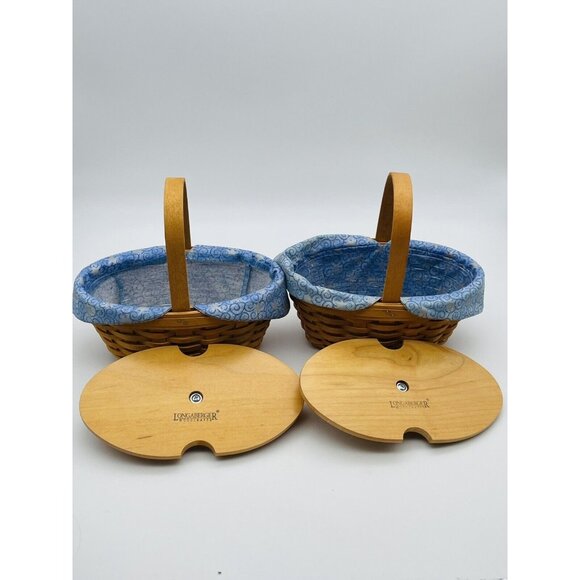 Longaberger Century Celebration Collectors Club/2000 Cheers Basket Lot - Picture 5 of 9